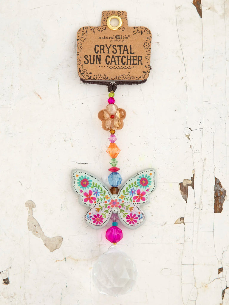 Butterfly Crystal Sun Catcher-view 3