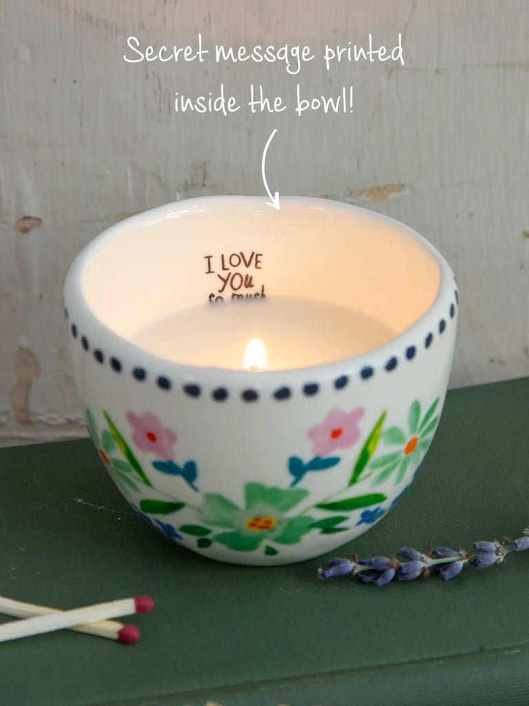 Secret Message Candle|Love You So Much-view 1