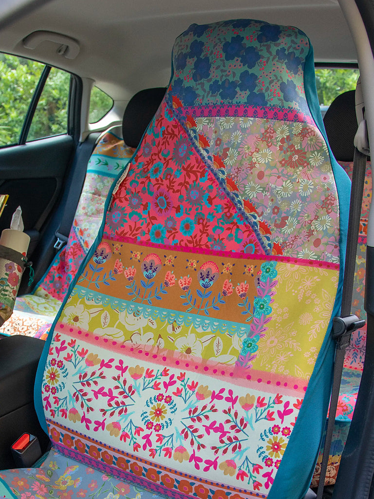 Front Car Seat Cover, Set of 2 - Patchwork – Natural Life