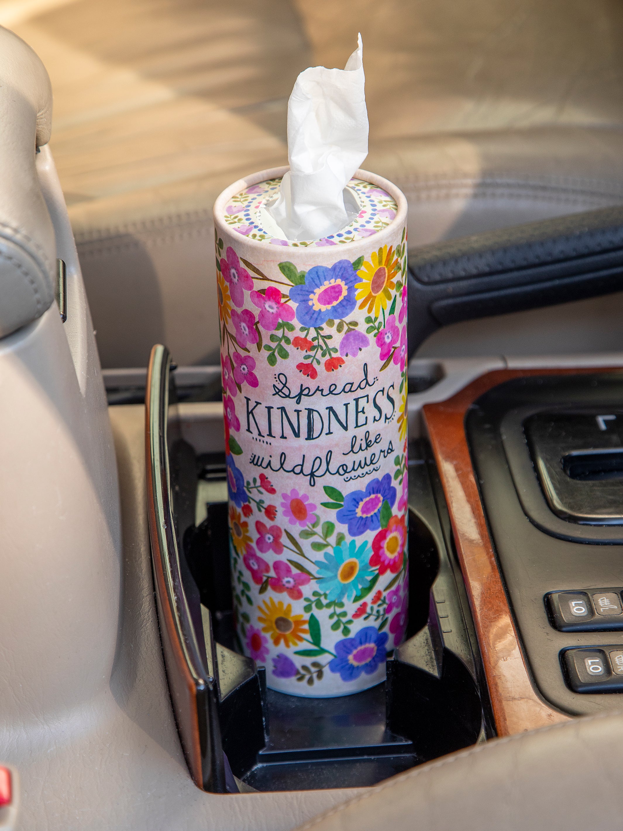 Car Tissues, Set of 3 - Spread Kindness – Natural Life