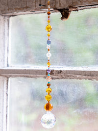 Crystal Sun Catcher - Honey-view 1