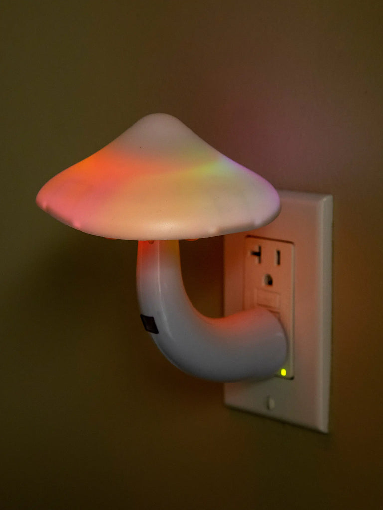 Mushroom LED Night Light - White-view 4