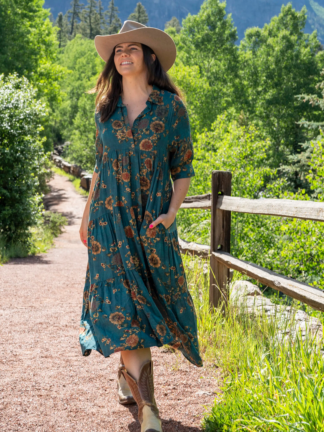 Natural Life Rebecca Midi Dress