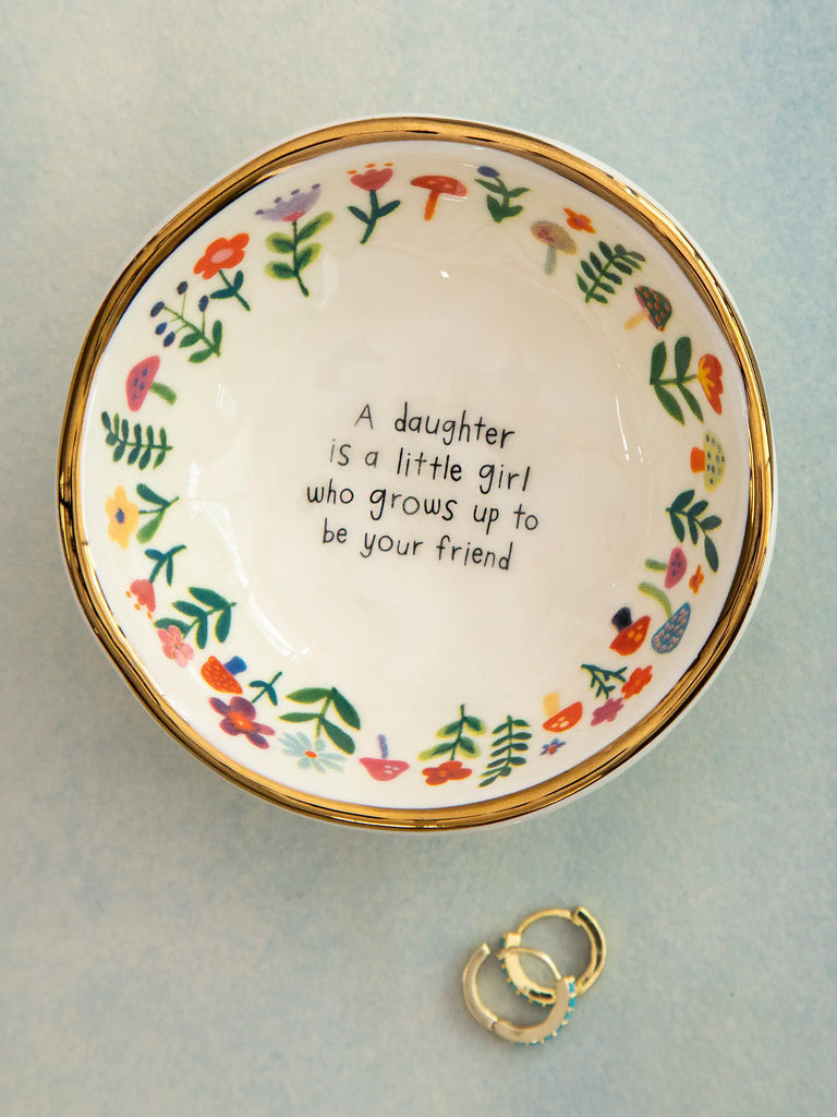 Ceramic Giving Trinket Bowl - Daughter Friend-view 1