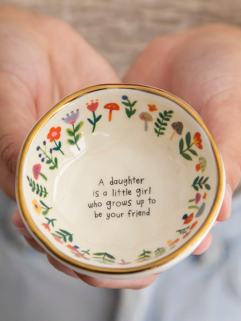 Ceramic Giving Trinket Bowl - Daughter Friend-view 2
