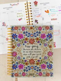 2026-27 17 Month Planner - Keep Going-view 1