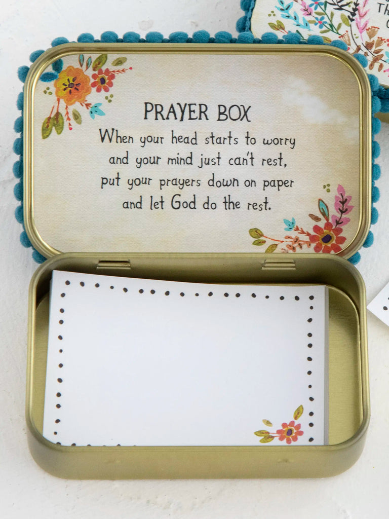 Tin Prayer Box Will Not Stress Natural Life