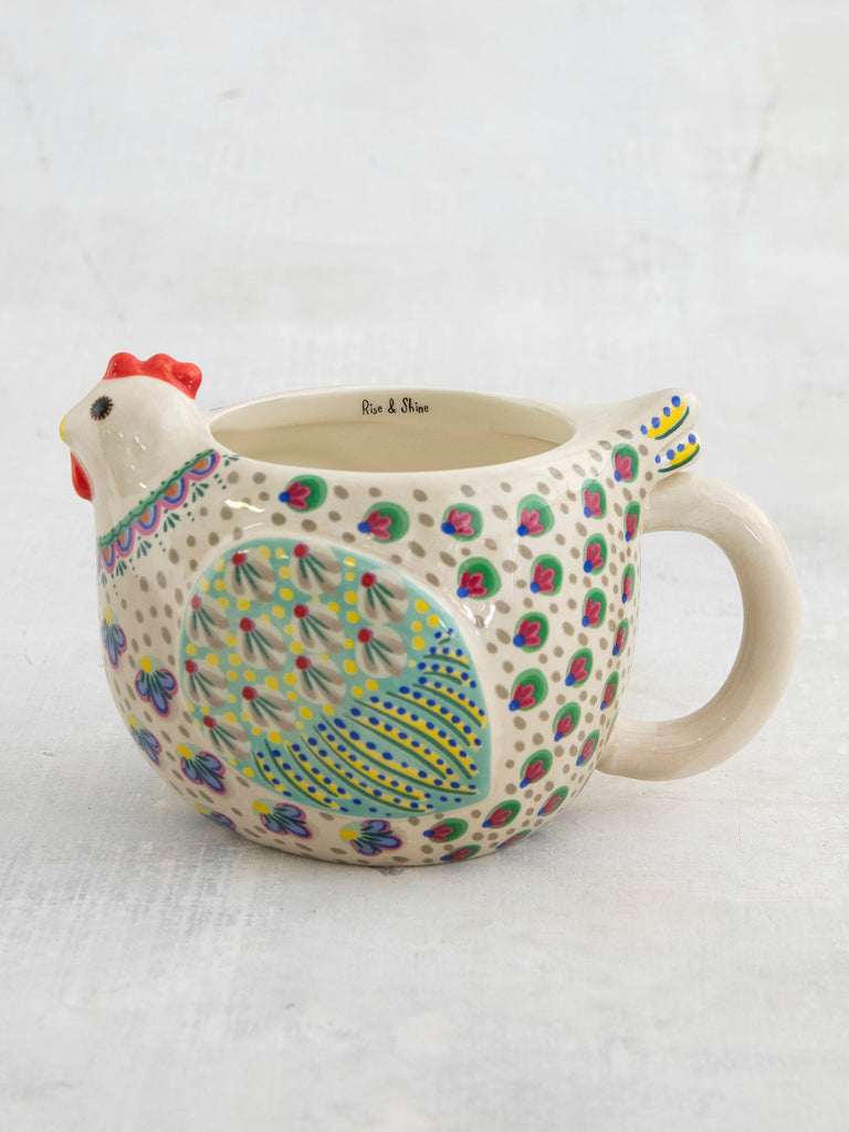 Folk Art Mug|Penny The Chicken-view 2