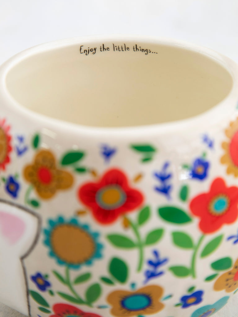 Folk Art Mug|Harriet The Hedgehog-view 5