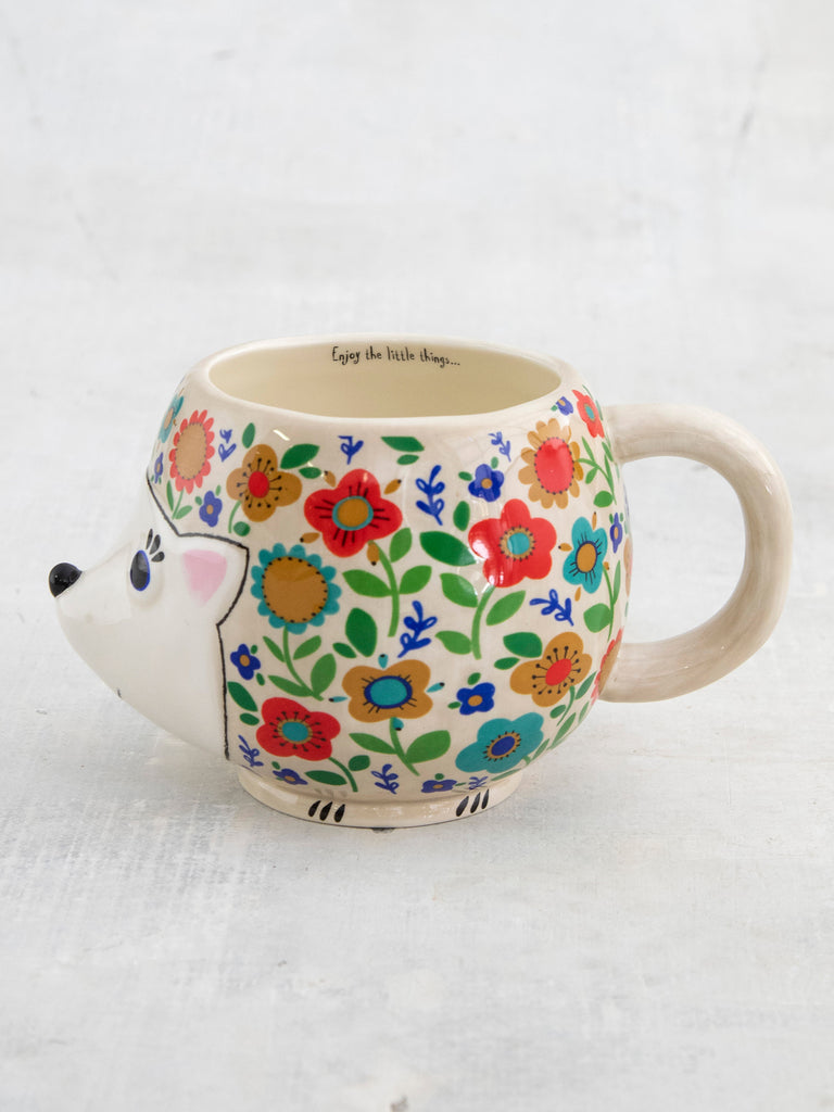 Folk Art Mug|Harriet The Hedgehog-view 2