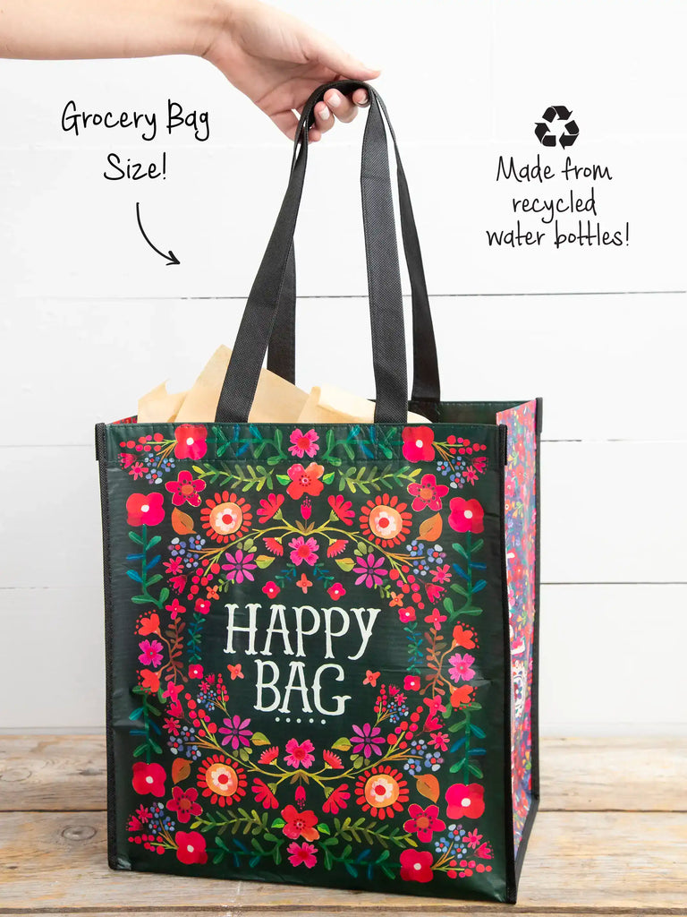 XL Happy Bag, Set of 3 - Red Floral-view 1