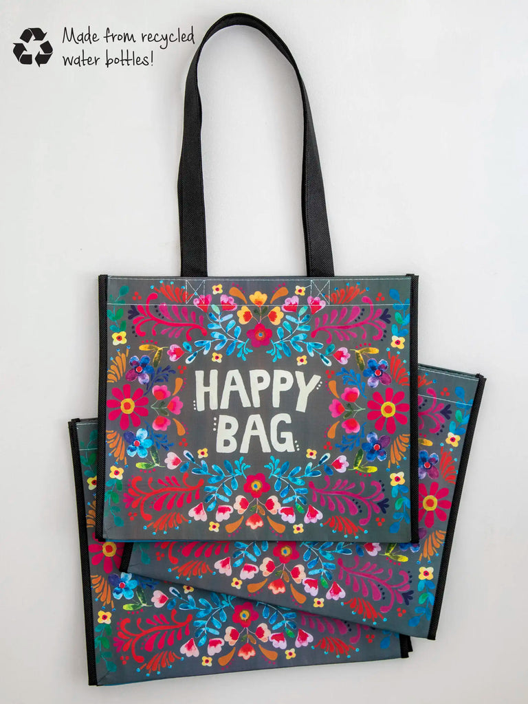 Large Happy Bag, Set of 3 - Charcoal-view 1