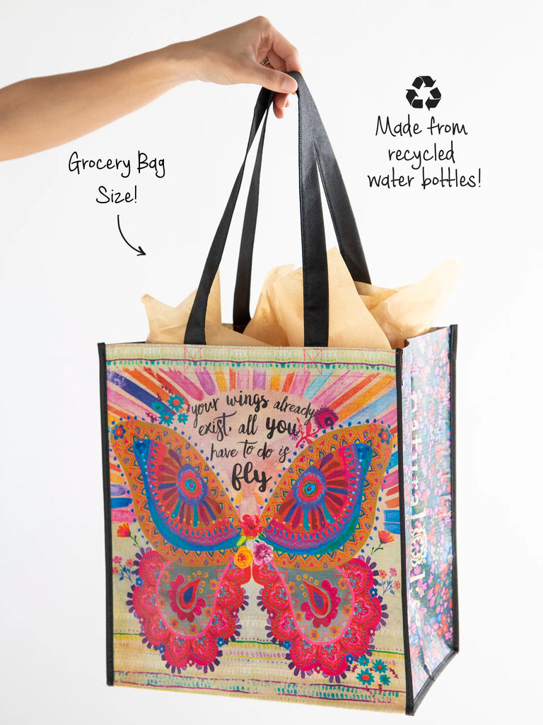 XL Happy Bag, Set of 3 - Your Wings Exist-view 1