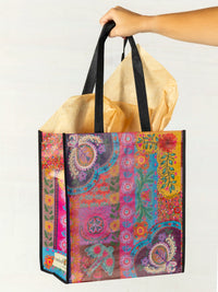 XL Happy Bag, Set of 3 - Rainbow Patchwork-view 1