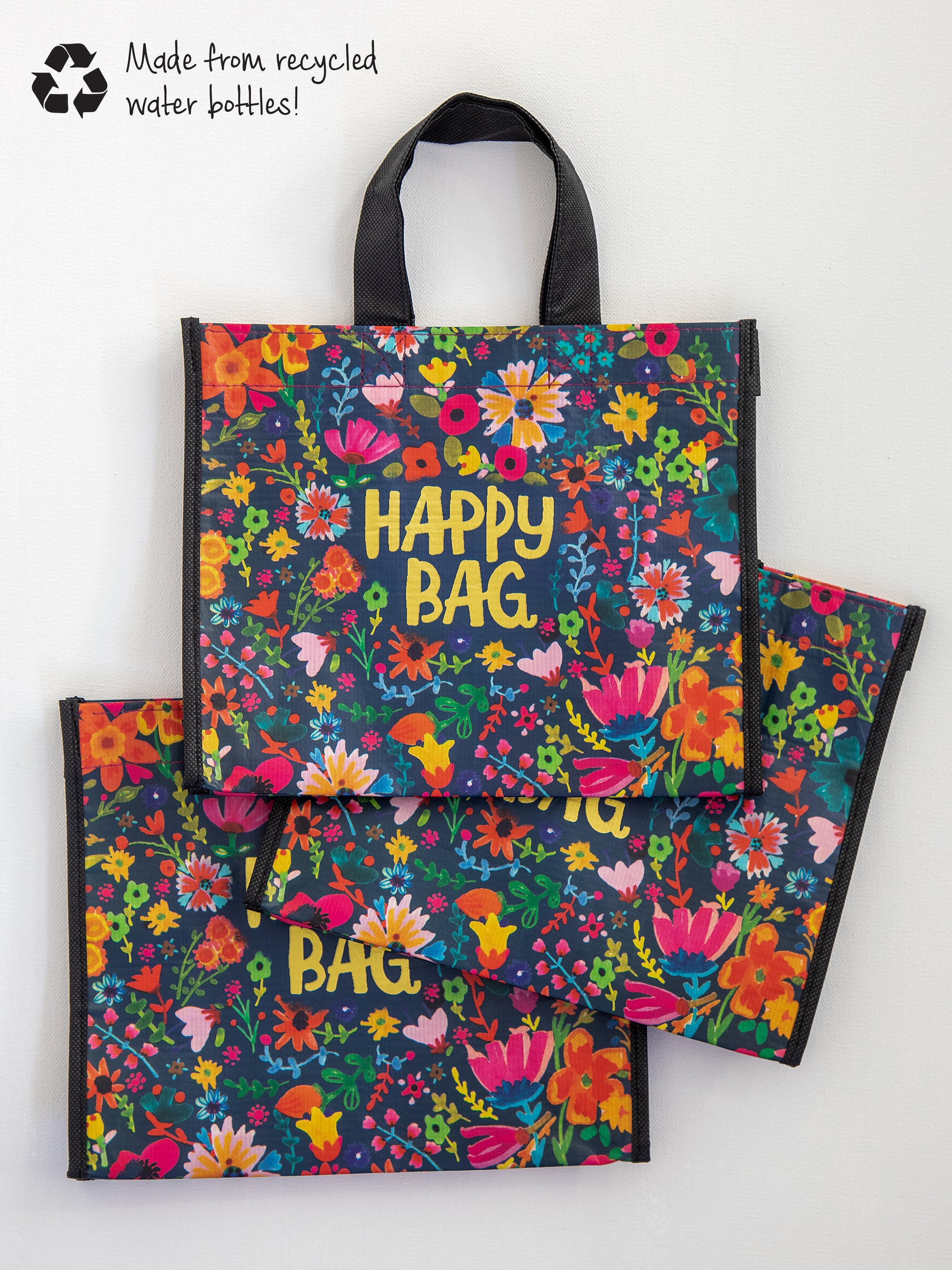 Medium Happy Bag, Set of 3 Happy Birthday Natural Life