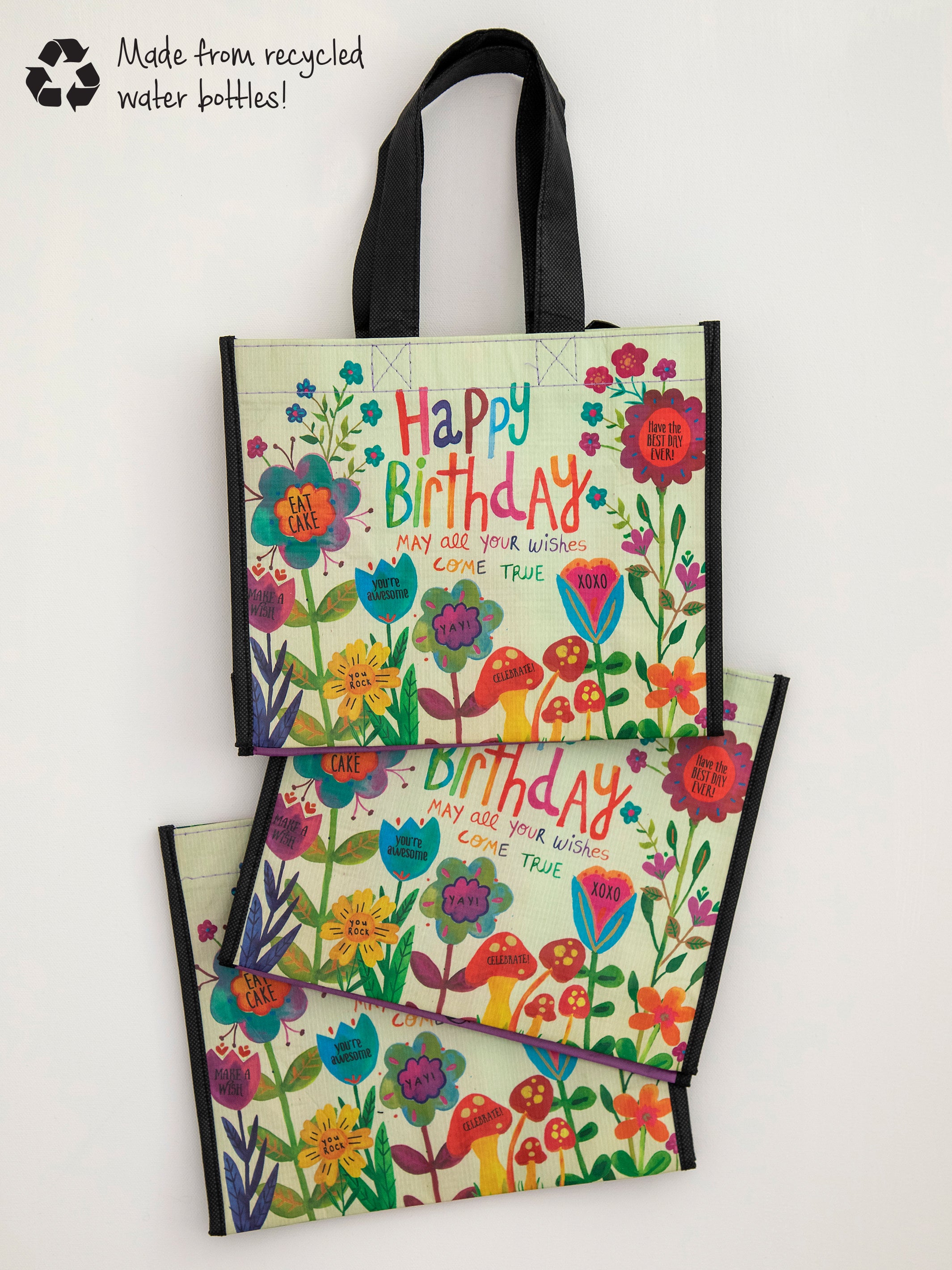 Medium Happy Bag, Set of 3 - Happy Birthday