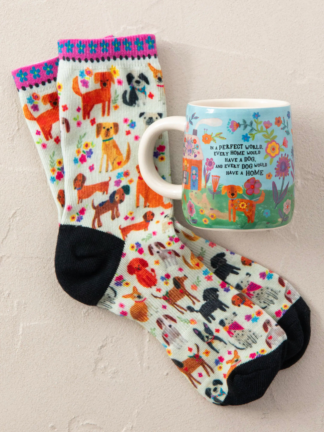 Mug & Sock Set - Every Dog Has A Home