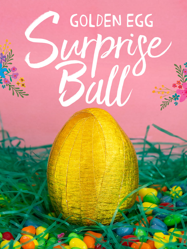 Golden Egg Surprise Ball-view 1