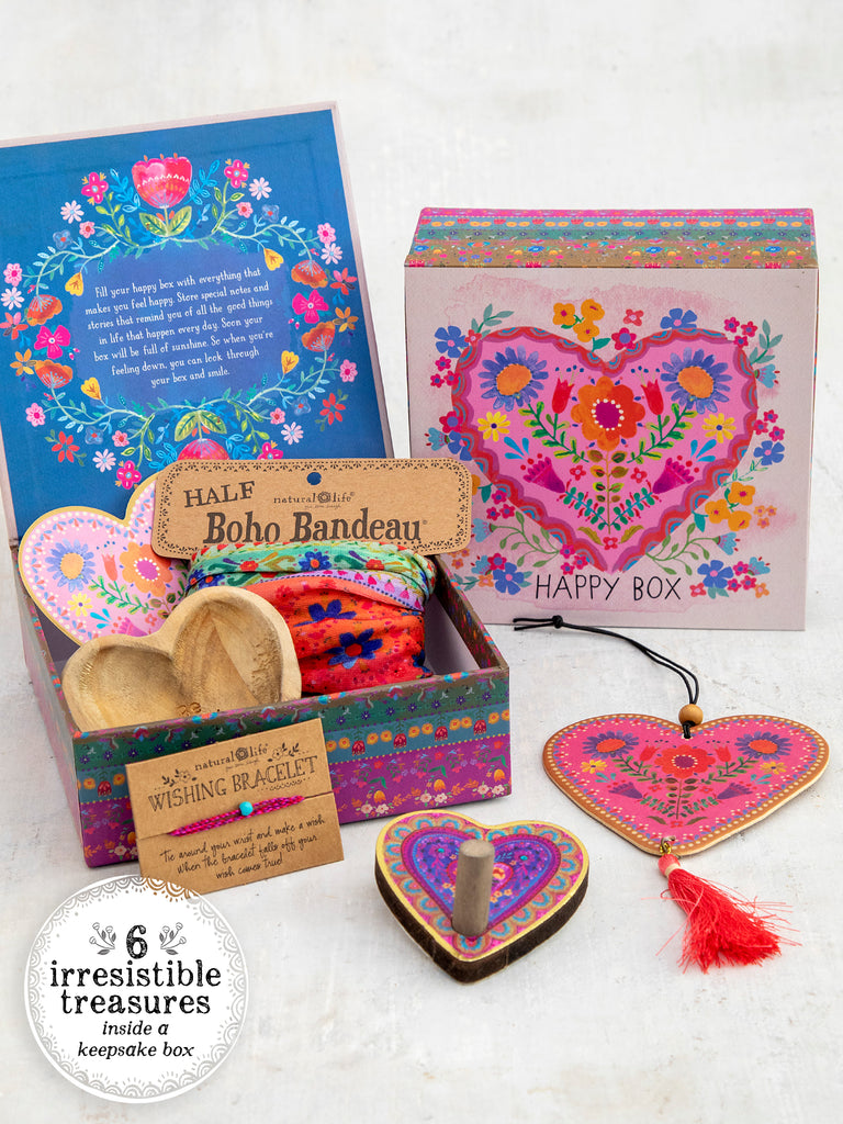 Happy Box Gift Set - Folk Heart-view 1