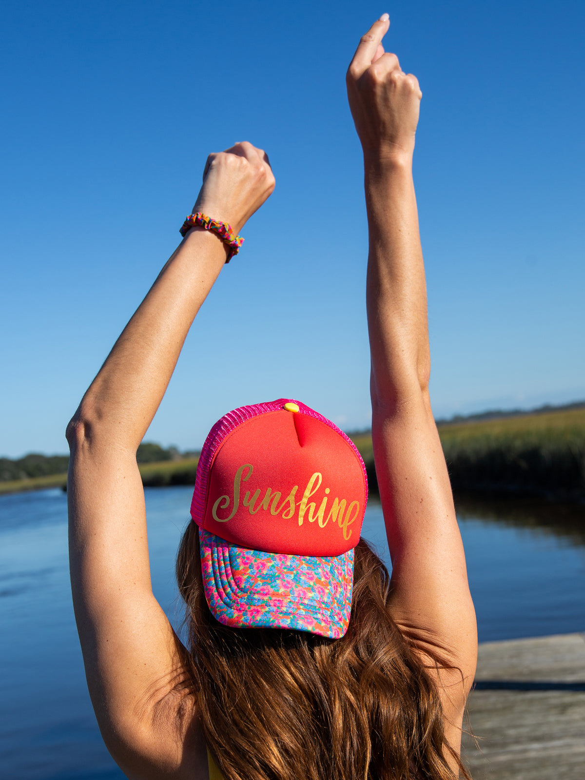 Adjustable Trucker Hat - Sunshine – Natural Life display picture 1