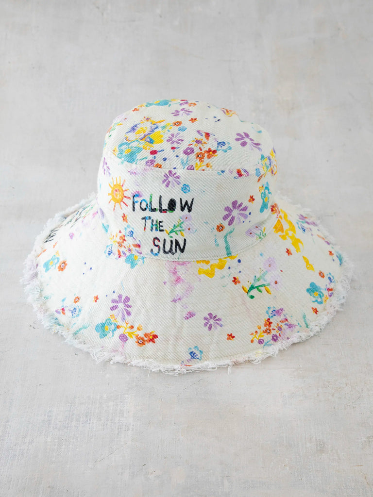 Sandy Days Bucket Hat - Follow the Sun-view 3