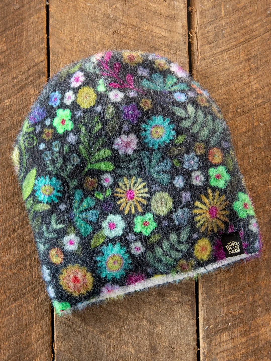 Cashmere-like Beanie - Dark Teal