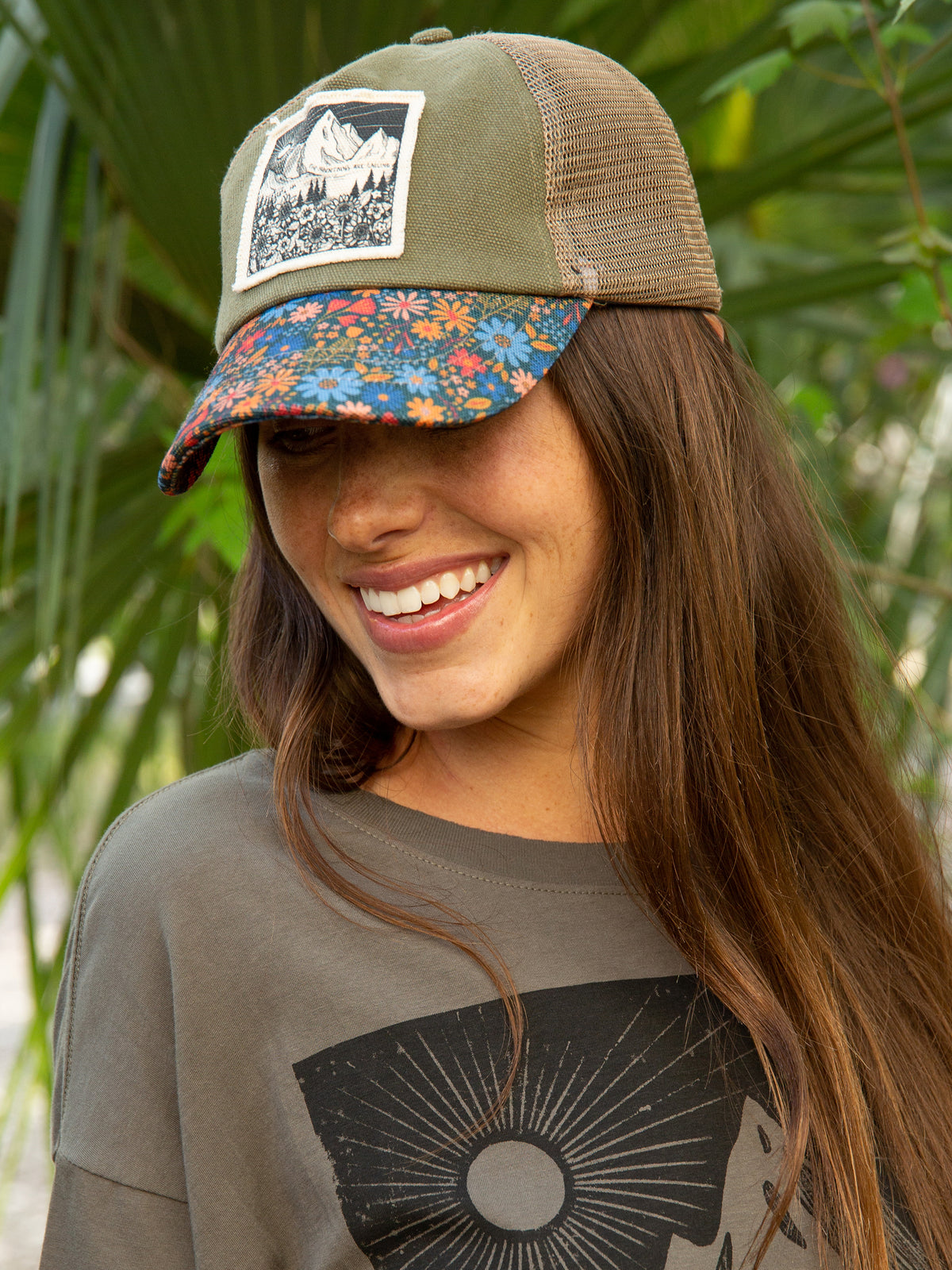 Abstract Natural Trucker Hat Abstract-Oside Trucker – Abstract Surfboards main image 3