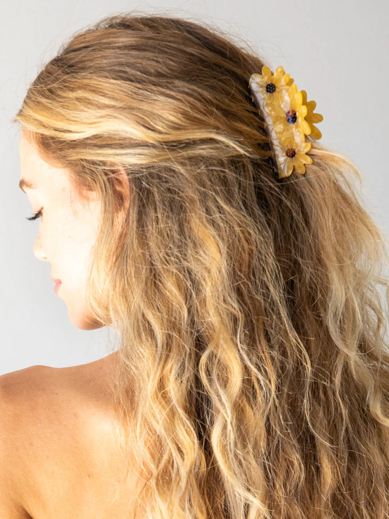 Sunflower Hair Claw-view 2