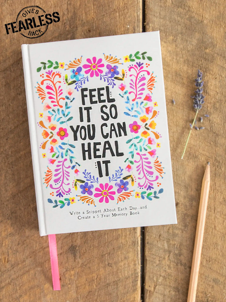 5 Year Daily Journal - Feel It So You Can Heal It-view 1