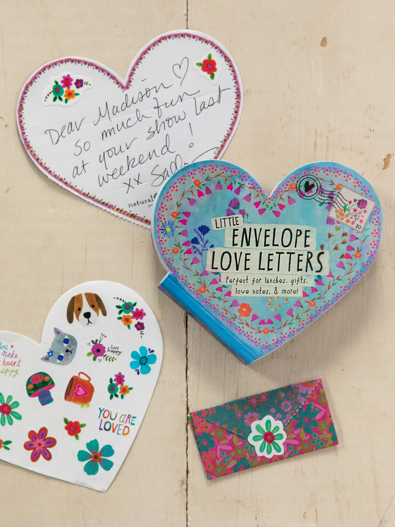 Little Envelope Letters - Blue Heart-view 3