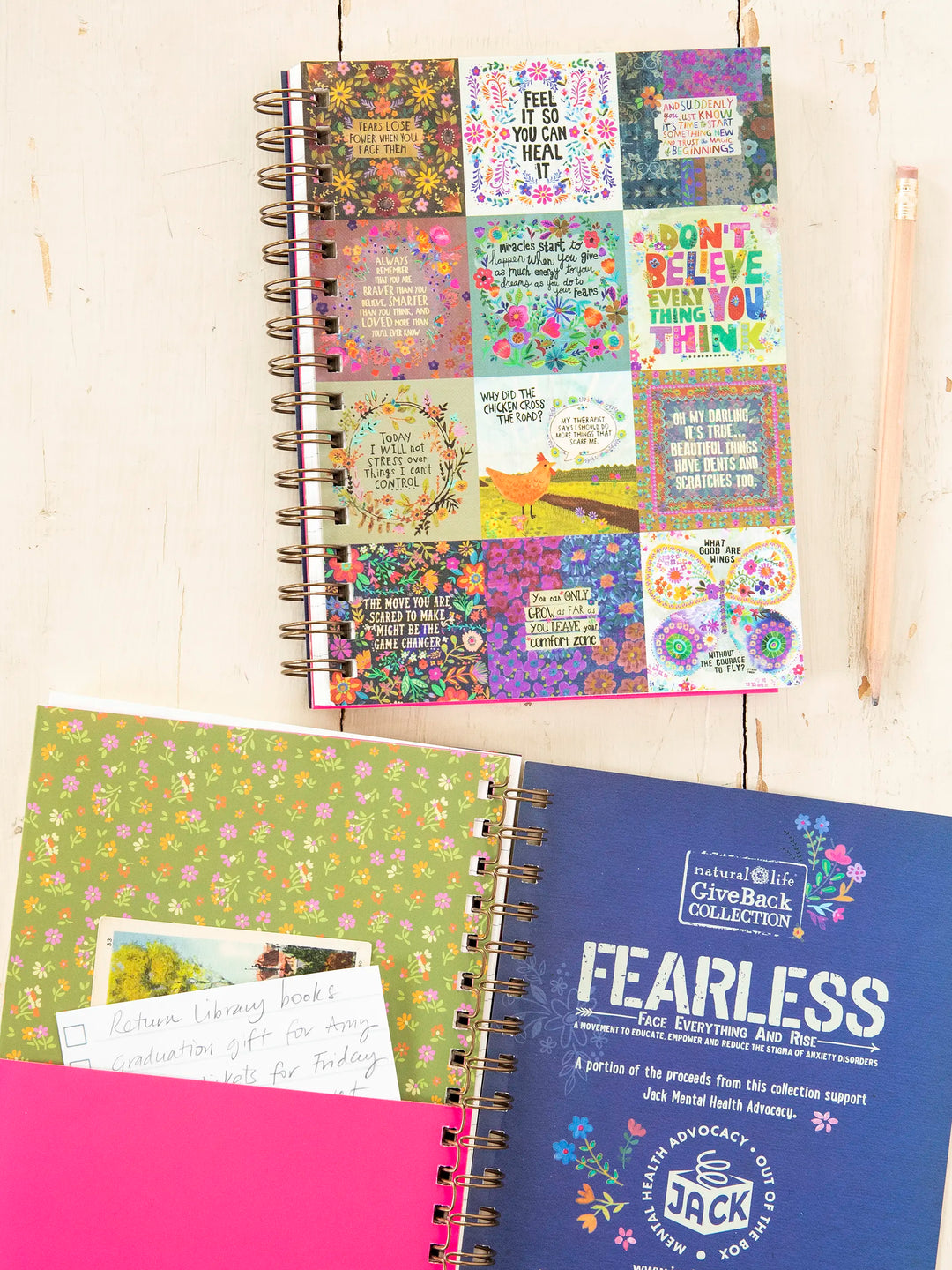 Spiral Notebook - FEARLESS