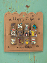 Happy Clips, Set of 4 - Heart My Dog-view 1