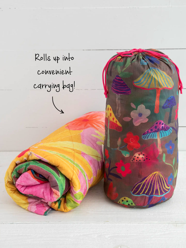 Perfect Puffy Outdoor Blanket - Let's Just Go-view 4