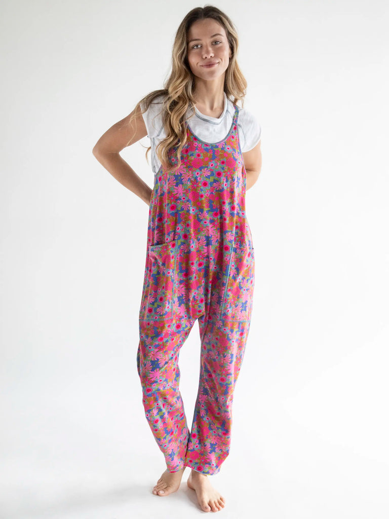Lucy Jumpsuit - Rust Orchard Pink-view 5