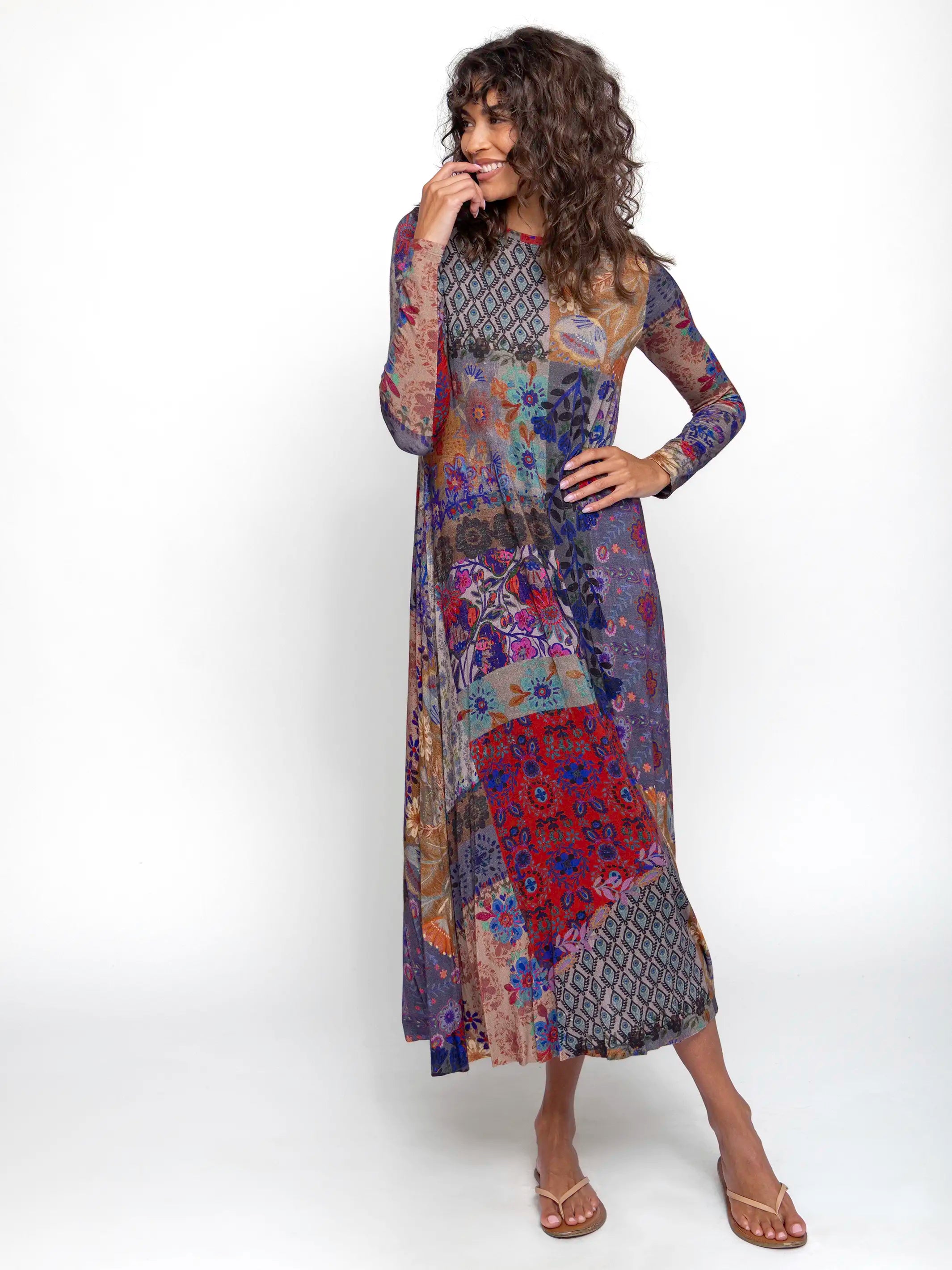 fitted lace wedding dress Stevie Buttersoft Knit Maxi Dress