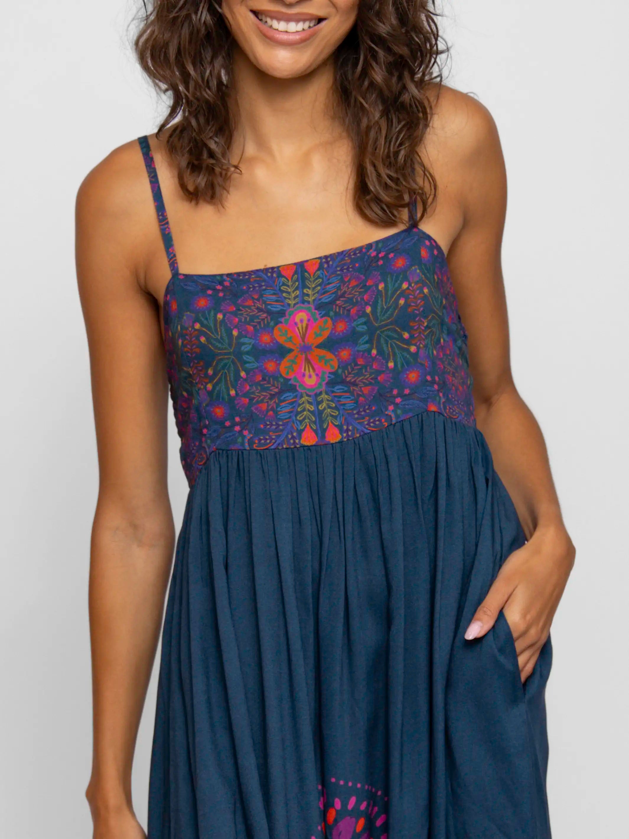 chinese dress ladies Bailey Lace Dress in Rose