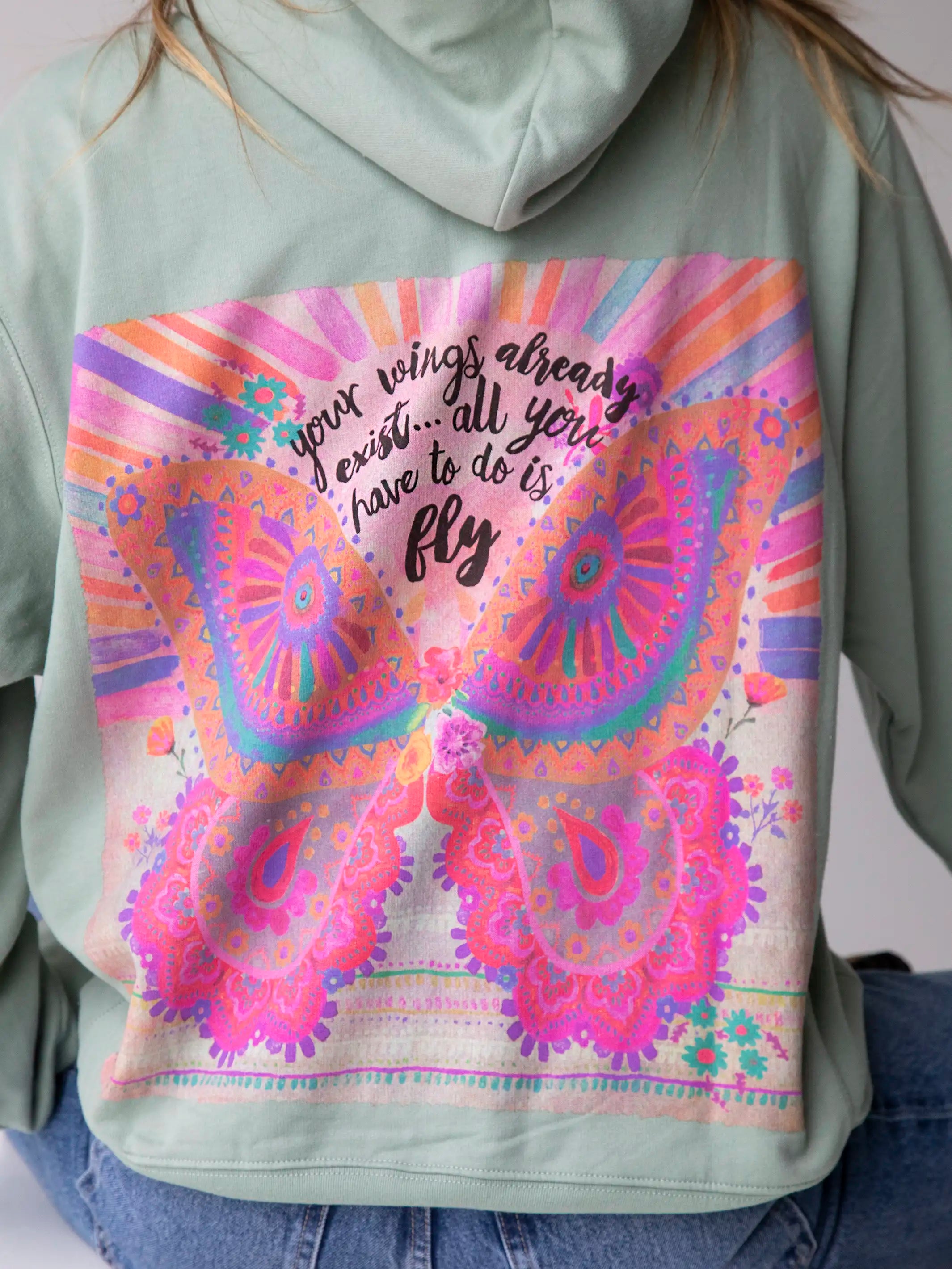 Natural Living - Short sleeved Sweatshirt