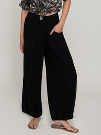 Around The Town Pant - Black-view 1