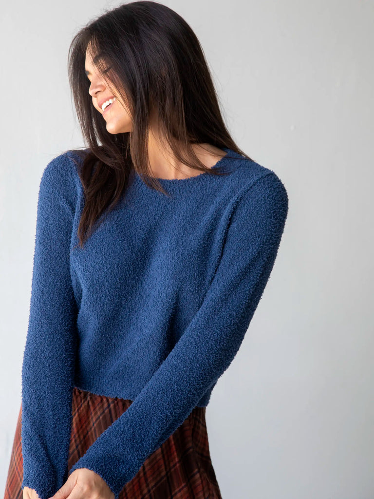 Super Cozy Pullover - Navy-view 1