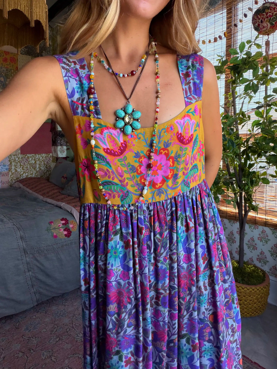 natural life dresses Tennessee Lace Trim Maxi Dress flowing and always comfortable The coolest dresses ever... literally!