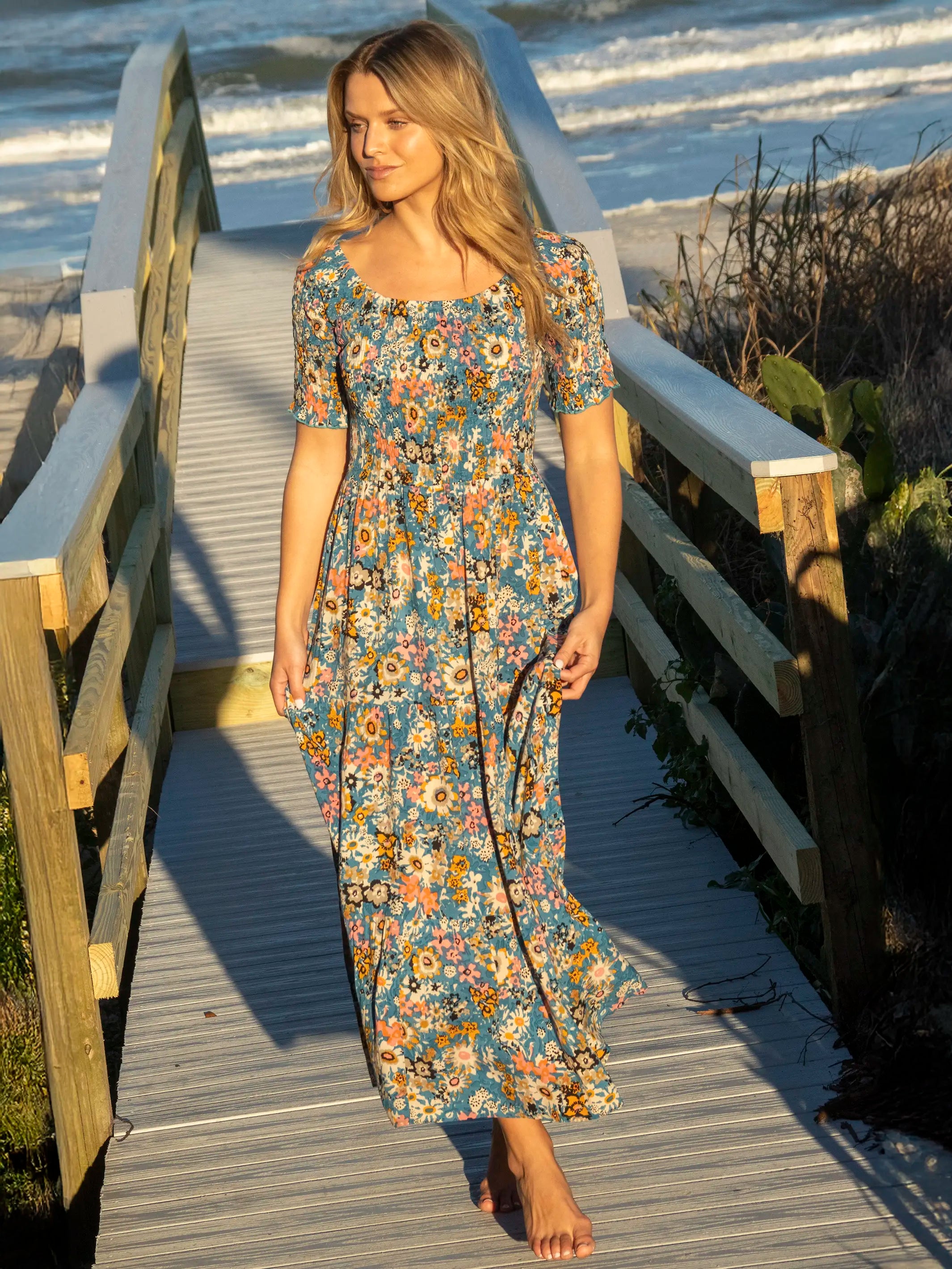 Daisy Tiered Maxi Dress
