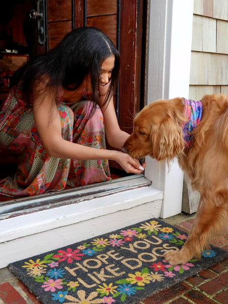 Bungalow Doormat - Like Dogs Black – Natural Life