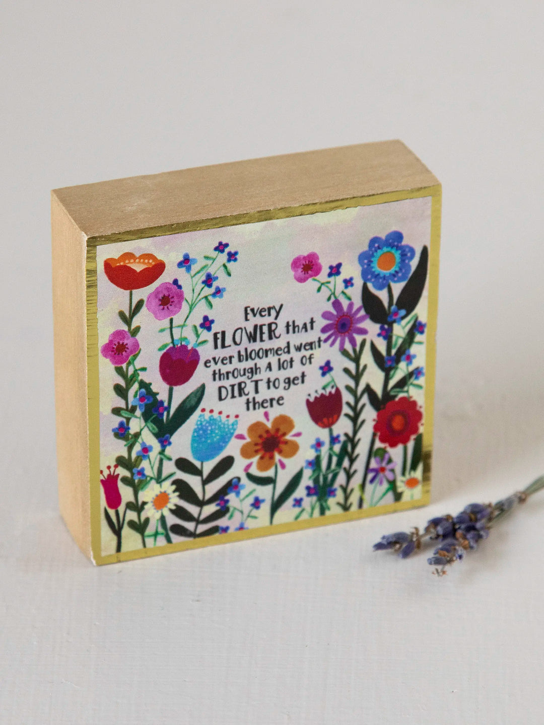 Tiny Block Keepsake - Every Flower – Natural Life