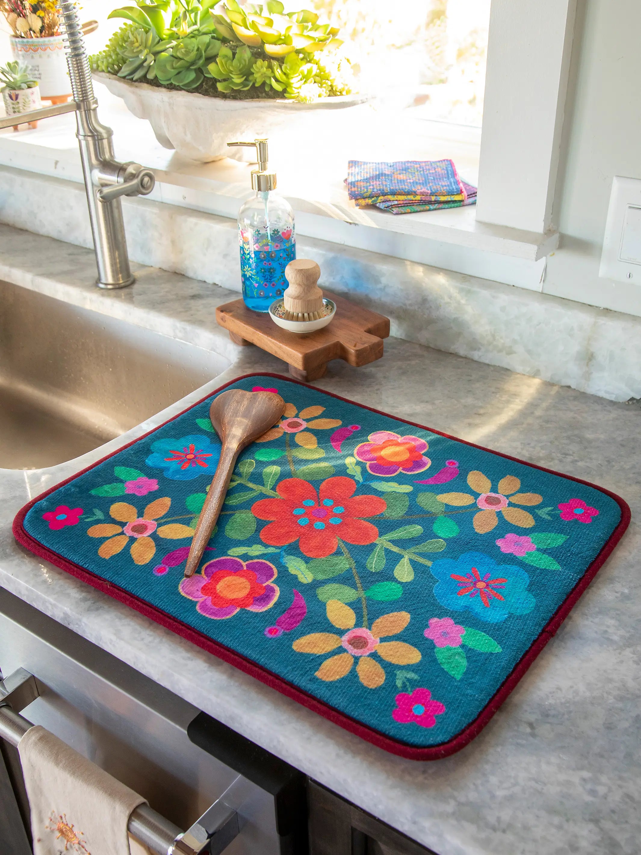 Reversible Dish Drying Mat - Loved - Thumbnail 5