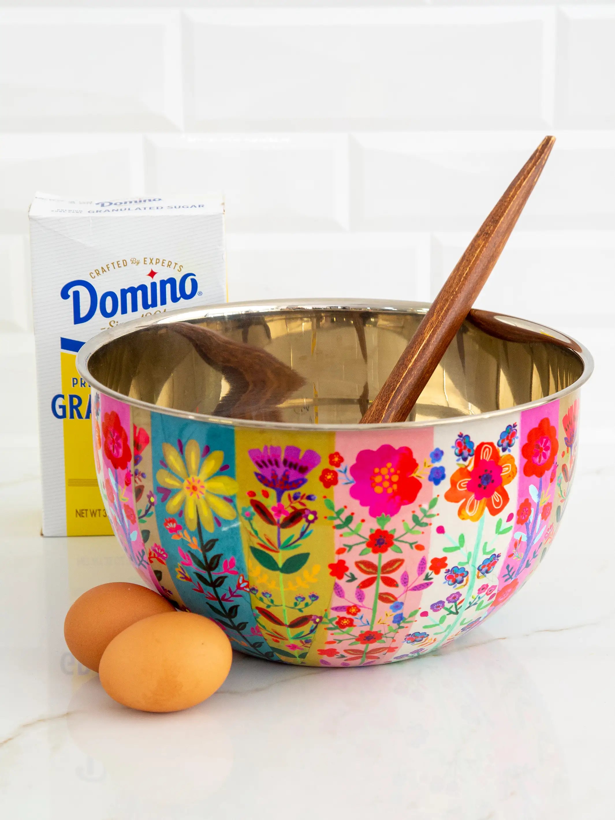 Stainless Steel Bowl - Flower