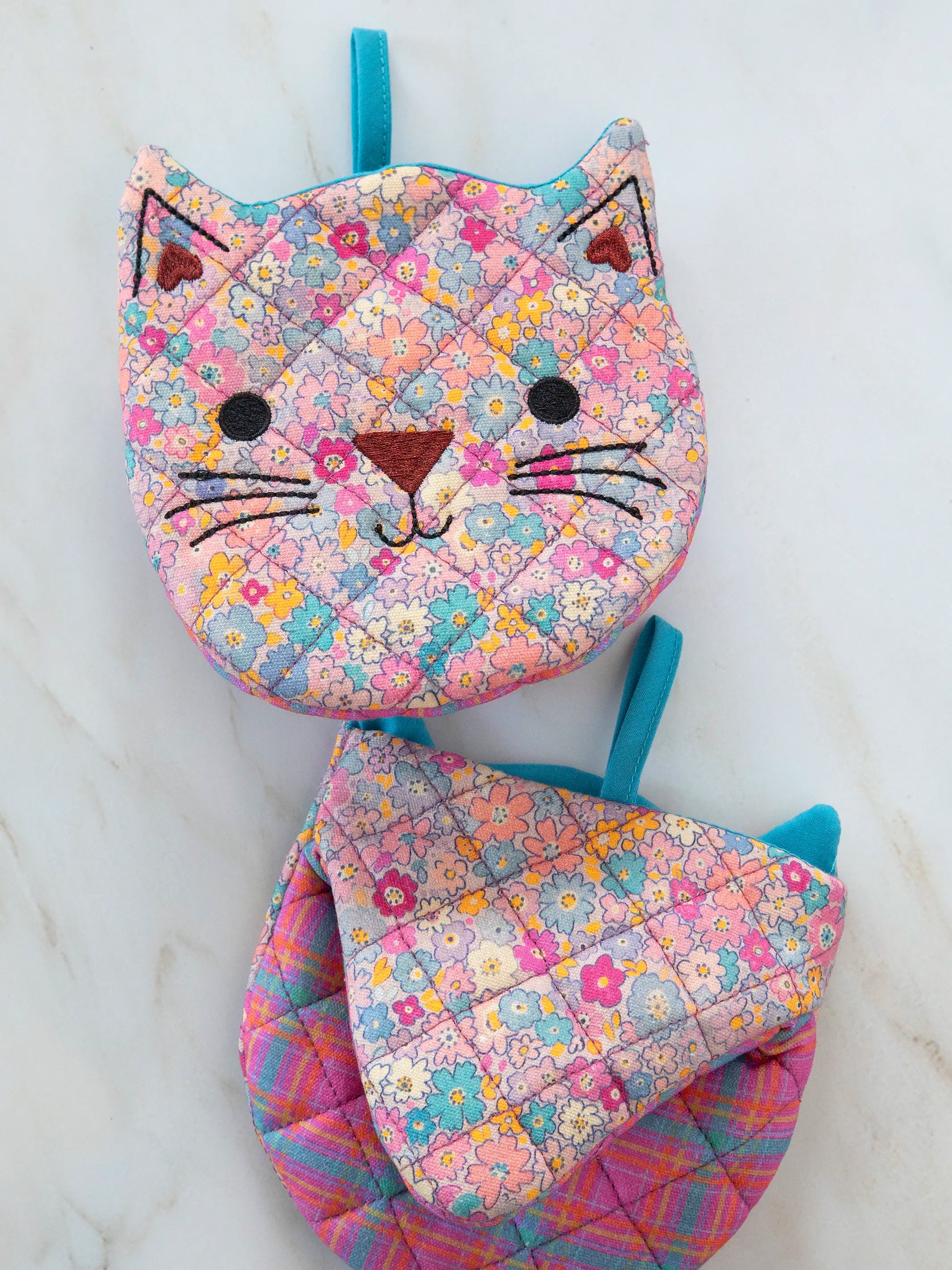 Mini Oven Mitts, Set of 2 - Cat – Natural Life