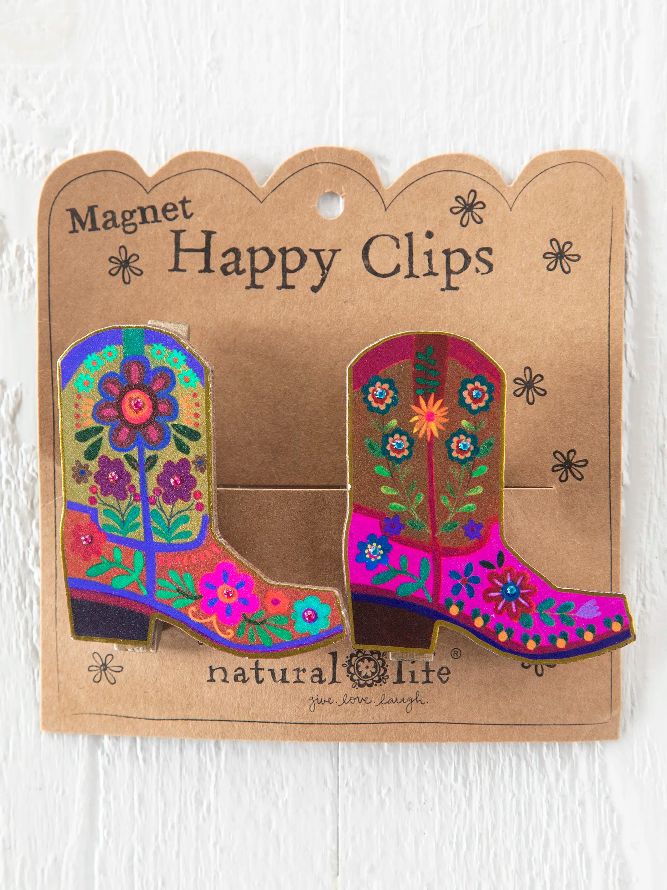 Magnet Happy Clips, Set of 2 - Boot – Natural Life