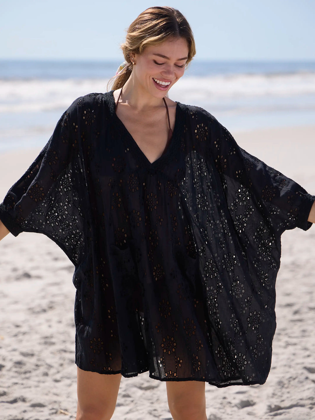 Mia Cotton Eyelet Dress