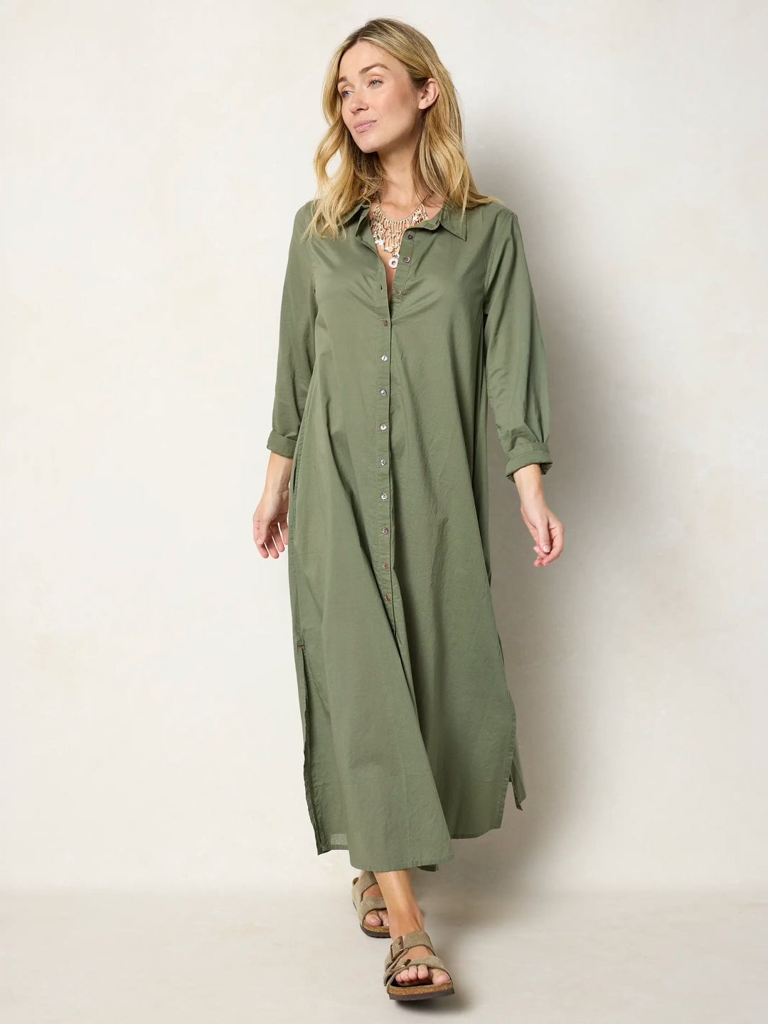 Drew Cotton Shirt Dress