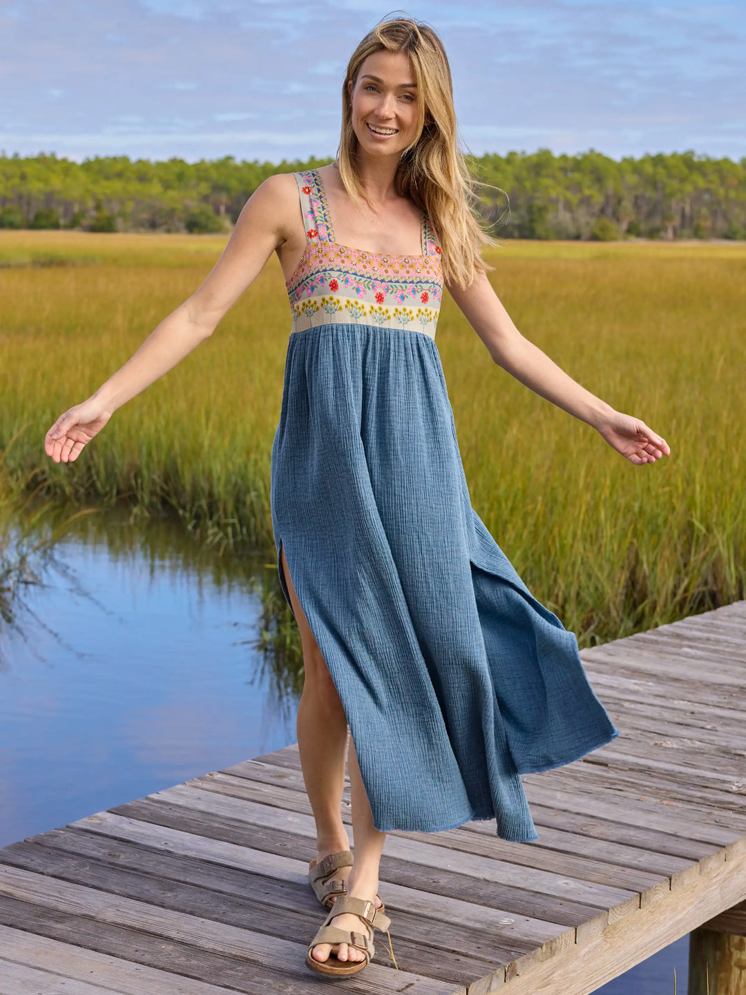 Tricia Embellished Maxi Dress